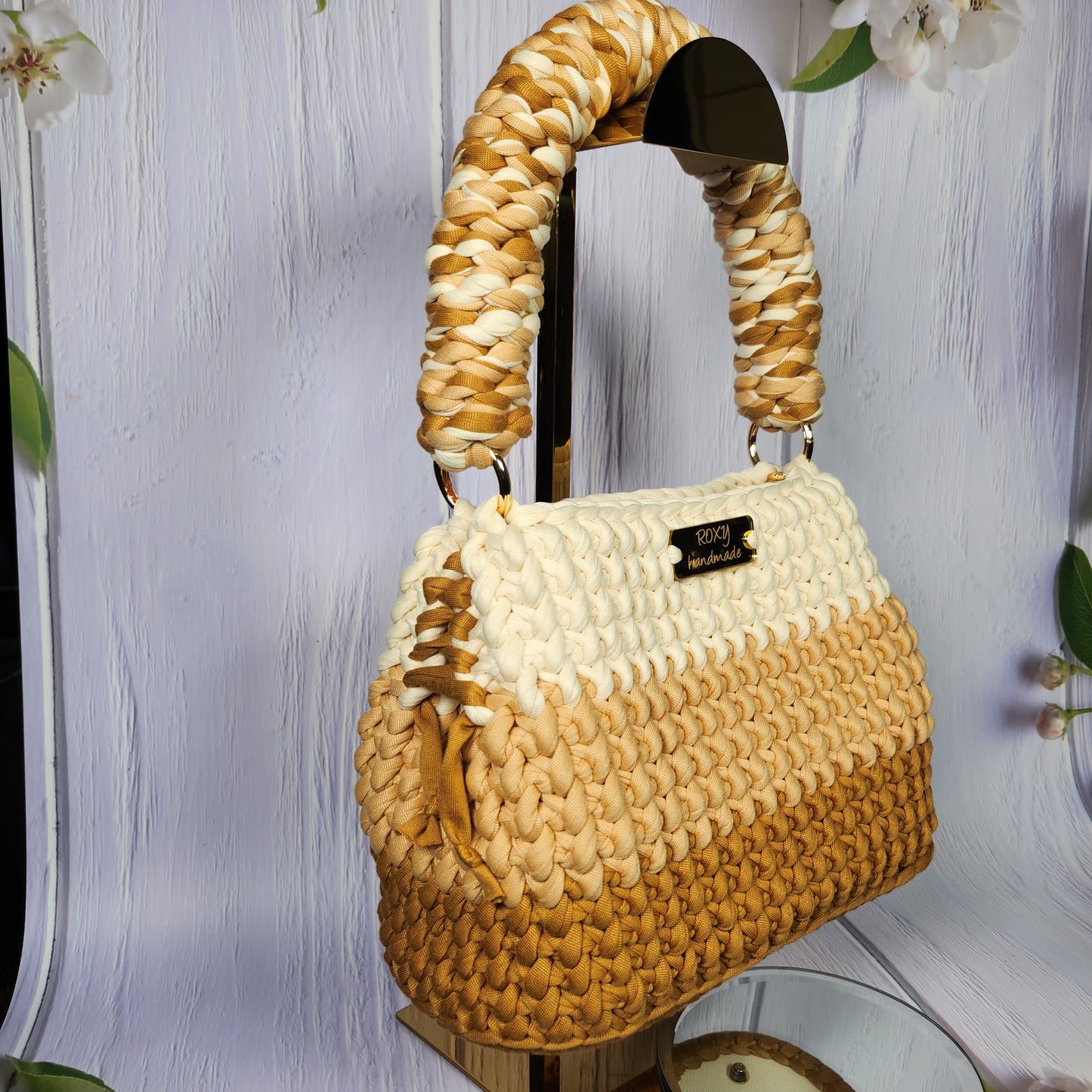 AURA handmade crochet bag