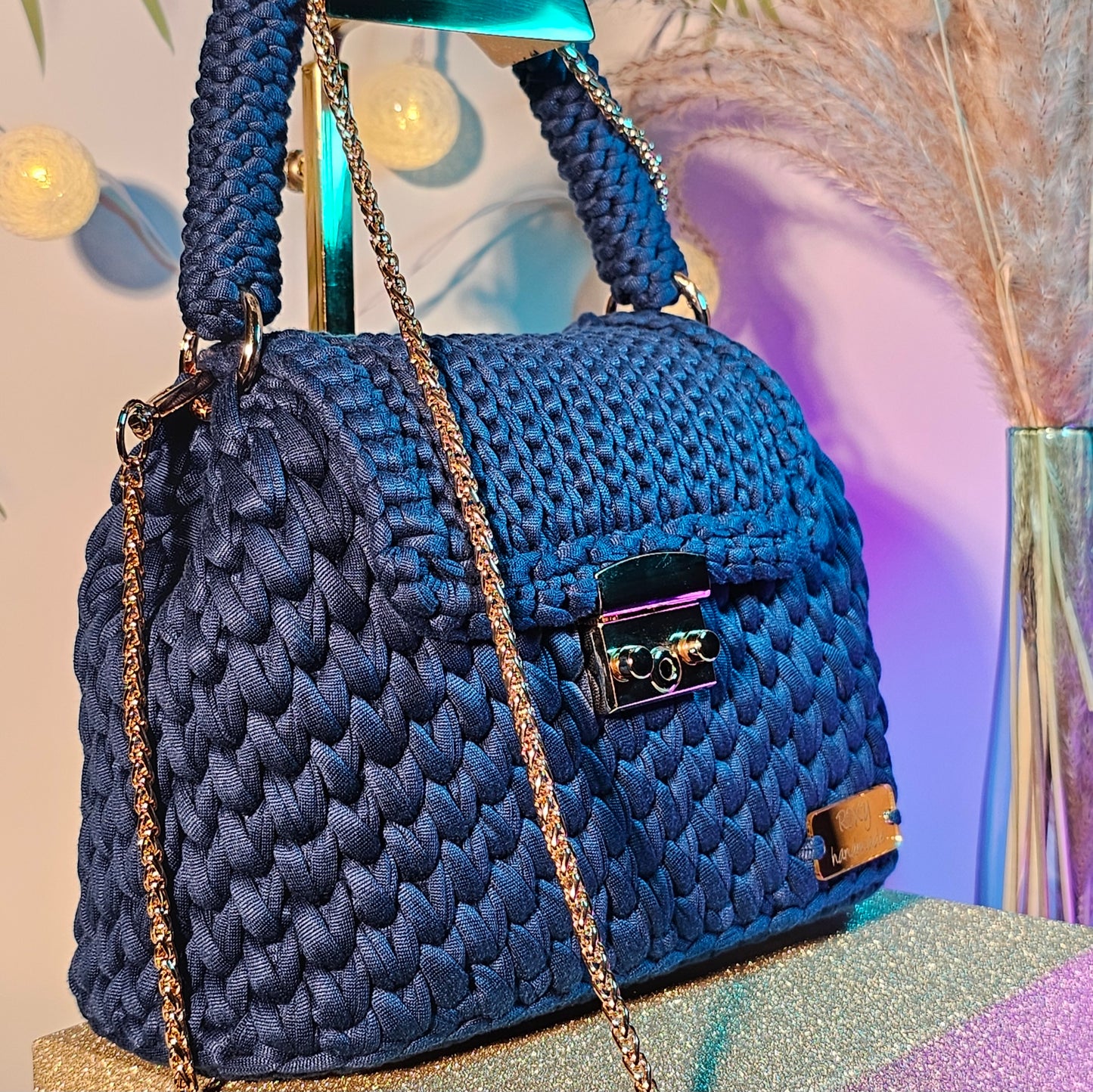 SAPPHIRE handmade crochet bag