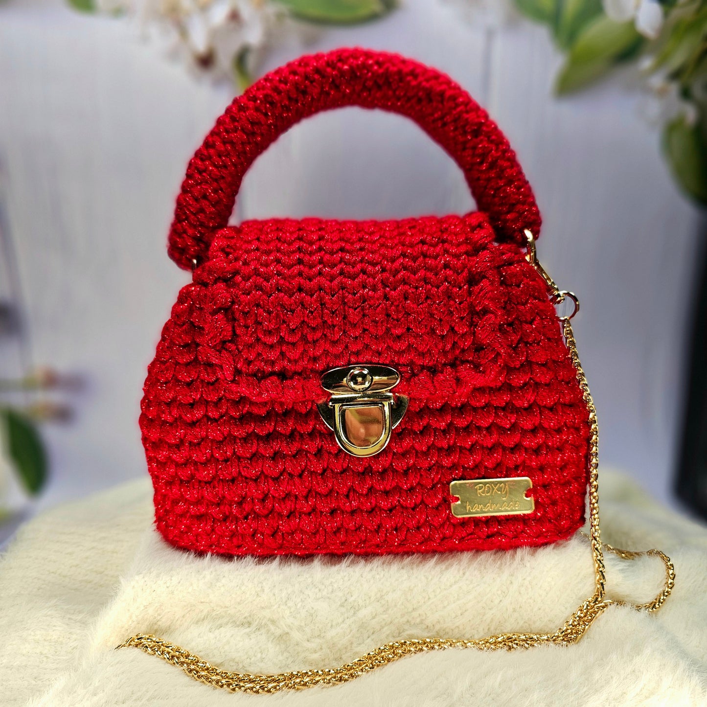 POPPY handmade crochet bag