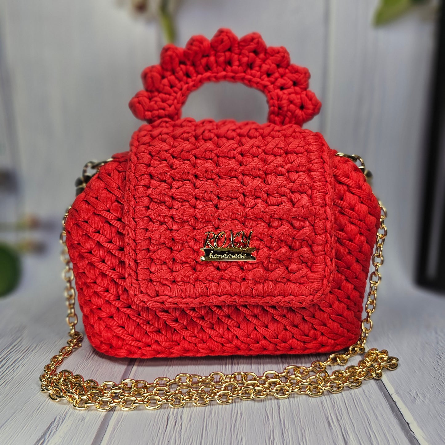 BERRY handmade crochet bag
