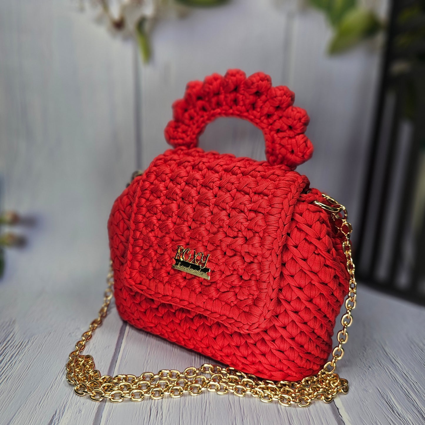 BERRY handmade crochet bag