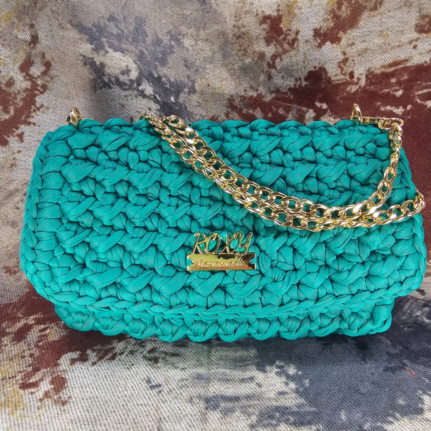 MAYA handmade crochet clutch bag
