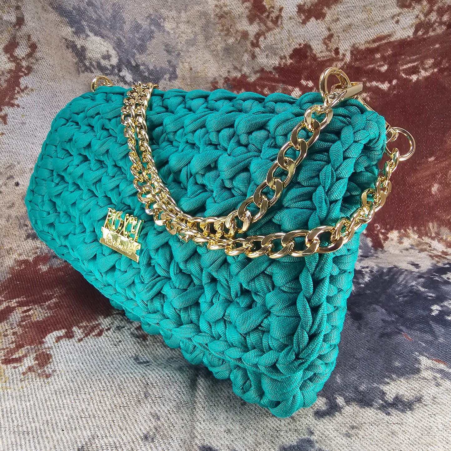 MAYA handmade crochet clutch bag