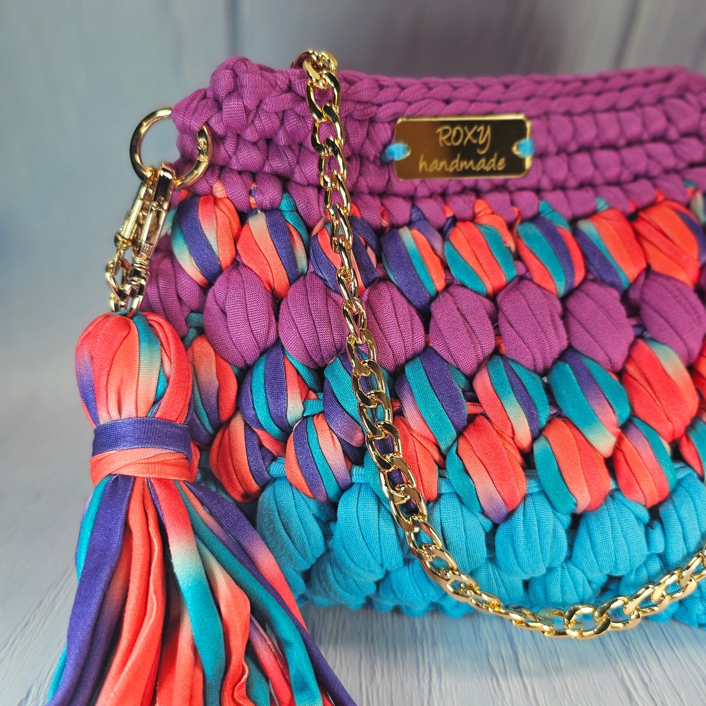 BLOOM handmade crochet bag