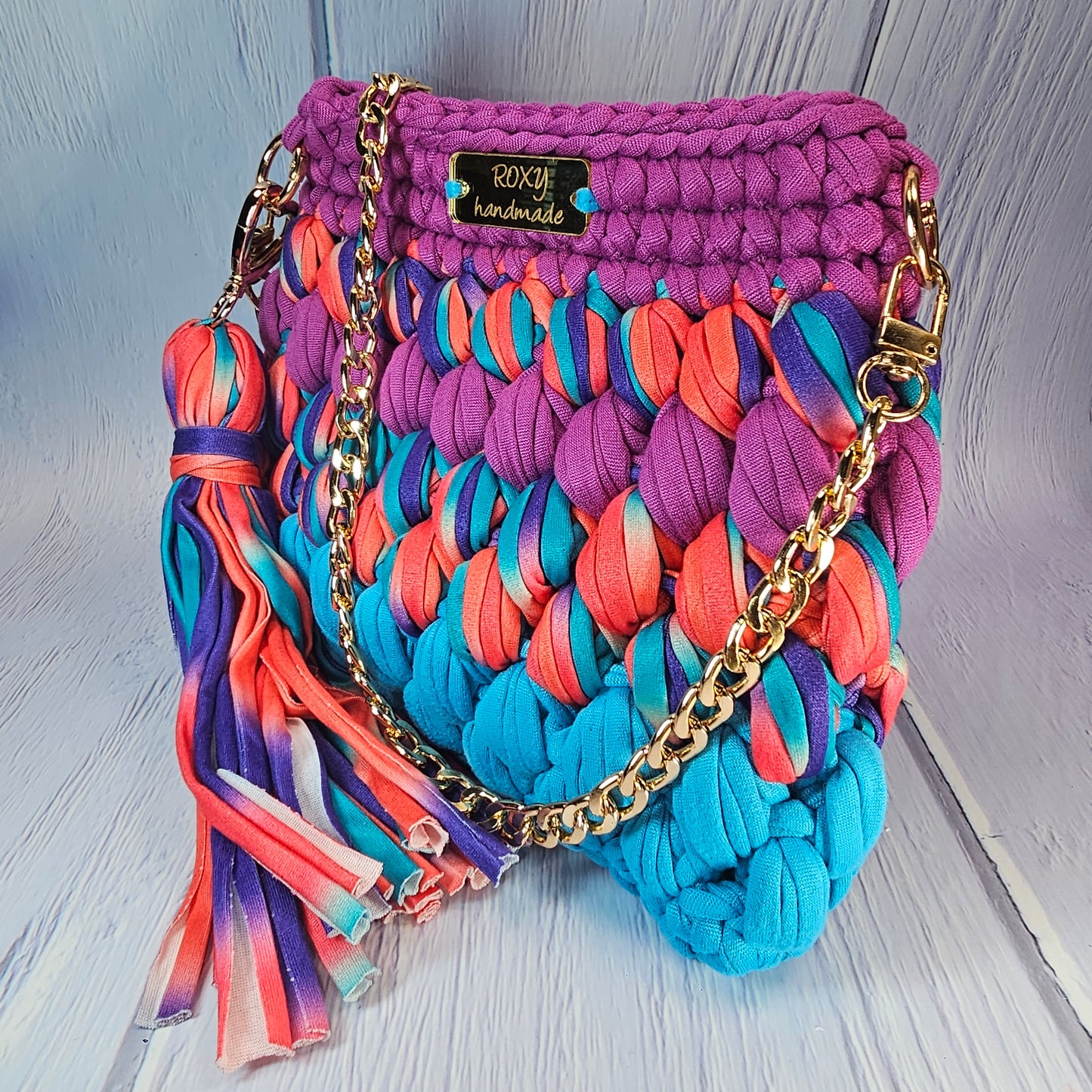 BLOOM handmade crochet bag