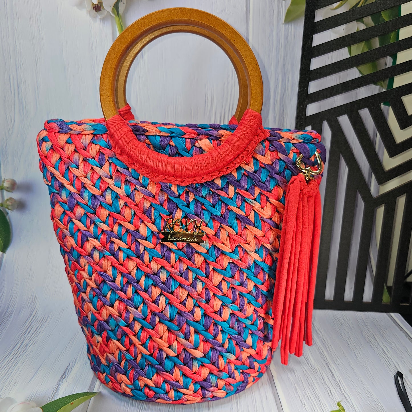 ALLEGRA handmade crochet bag