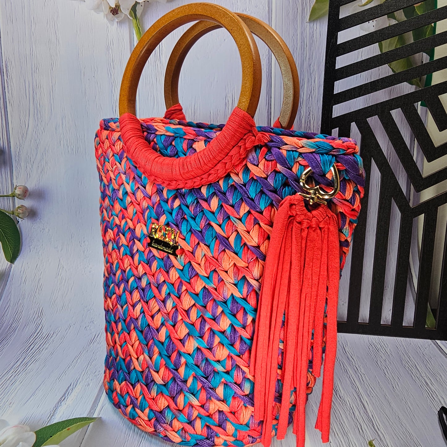ALLEGRA handmade crochet bag