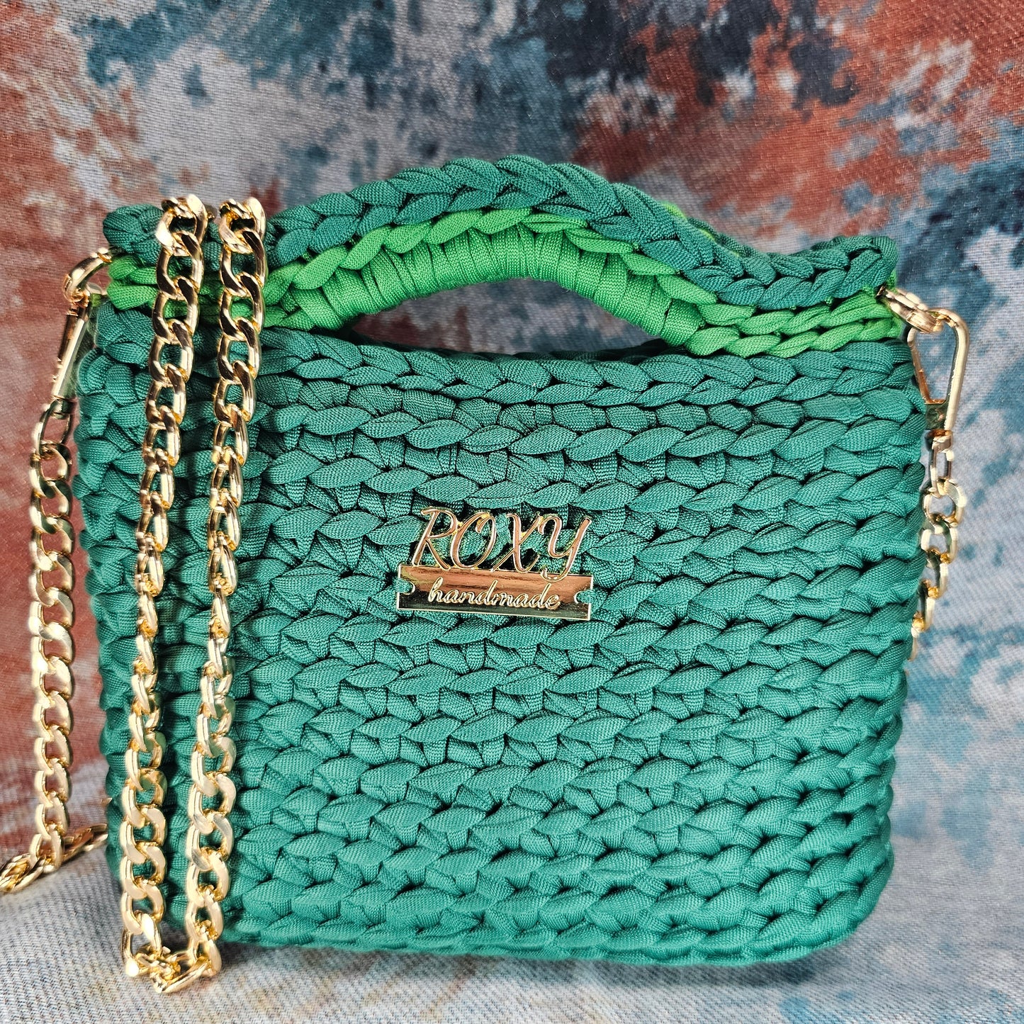 DIANA handmade crochet clutch bag