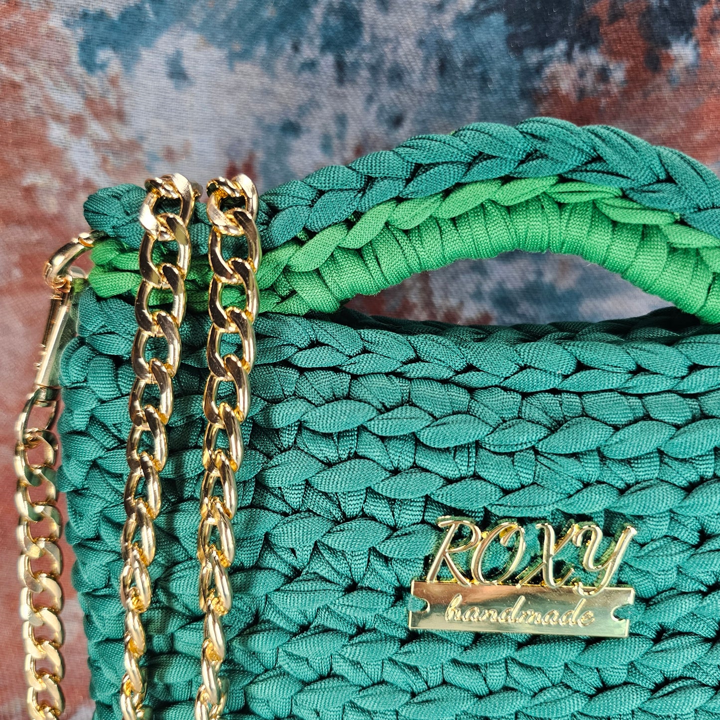 DIANA handmade crochet clutch bag
