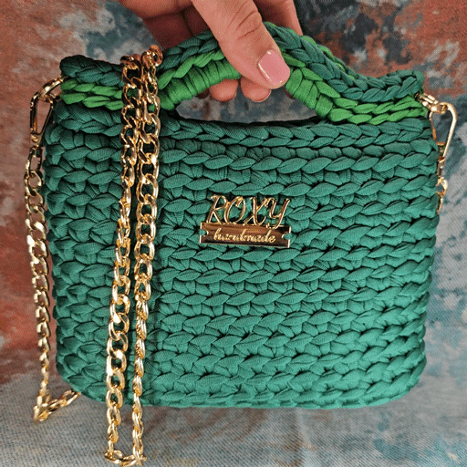 DIANA handmade crochet clutch bag