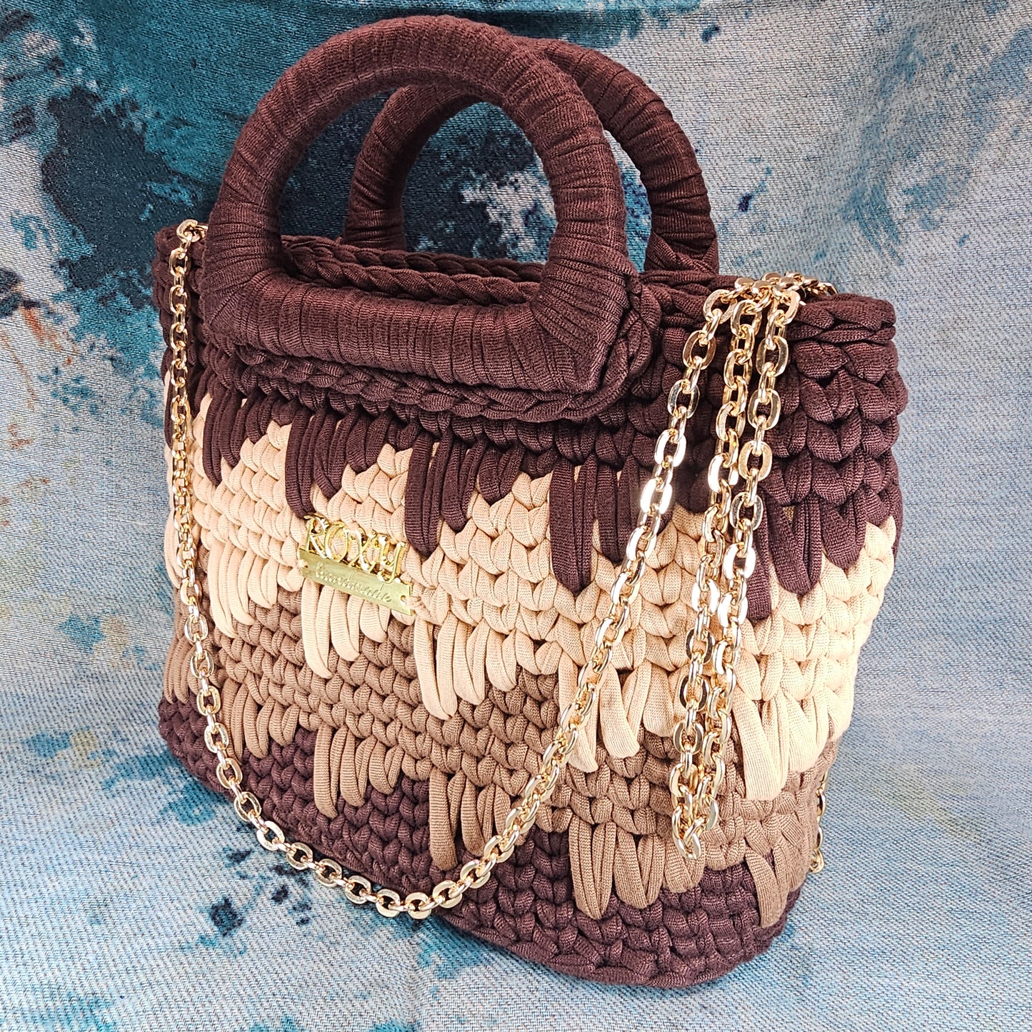 MOCHA handmade crochet bag