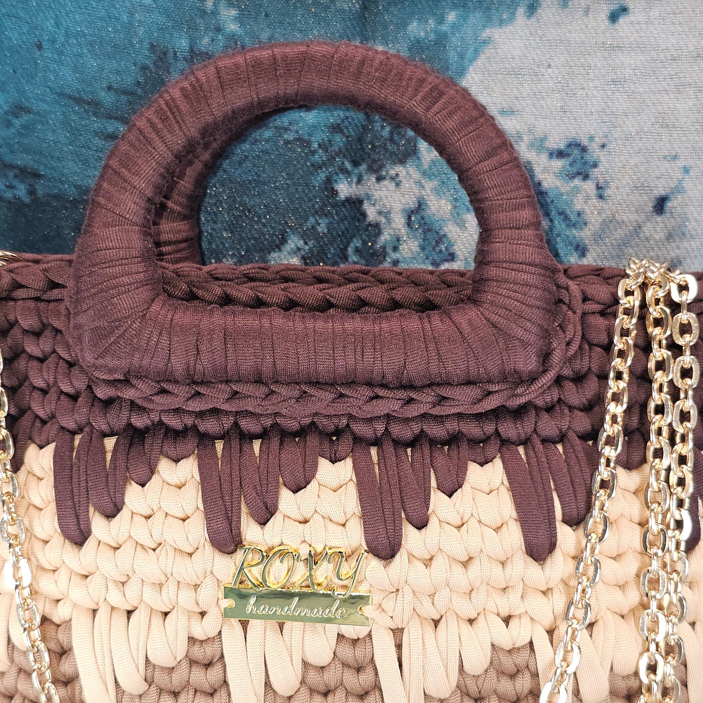 MOCHA handmade crochet bag