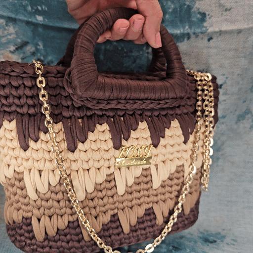 MOCHA handmade crochet bag