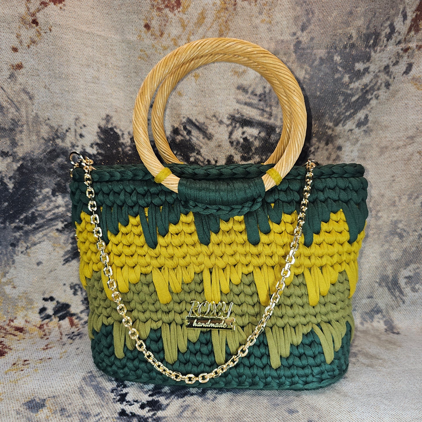 GREENWOOD handmade crochet bag