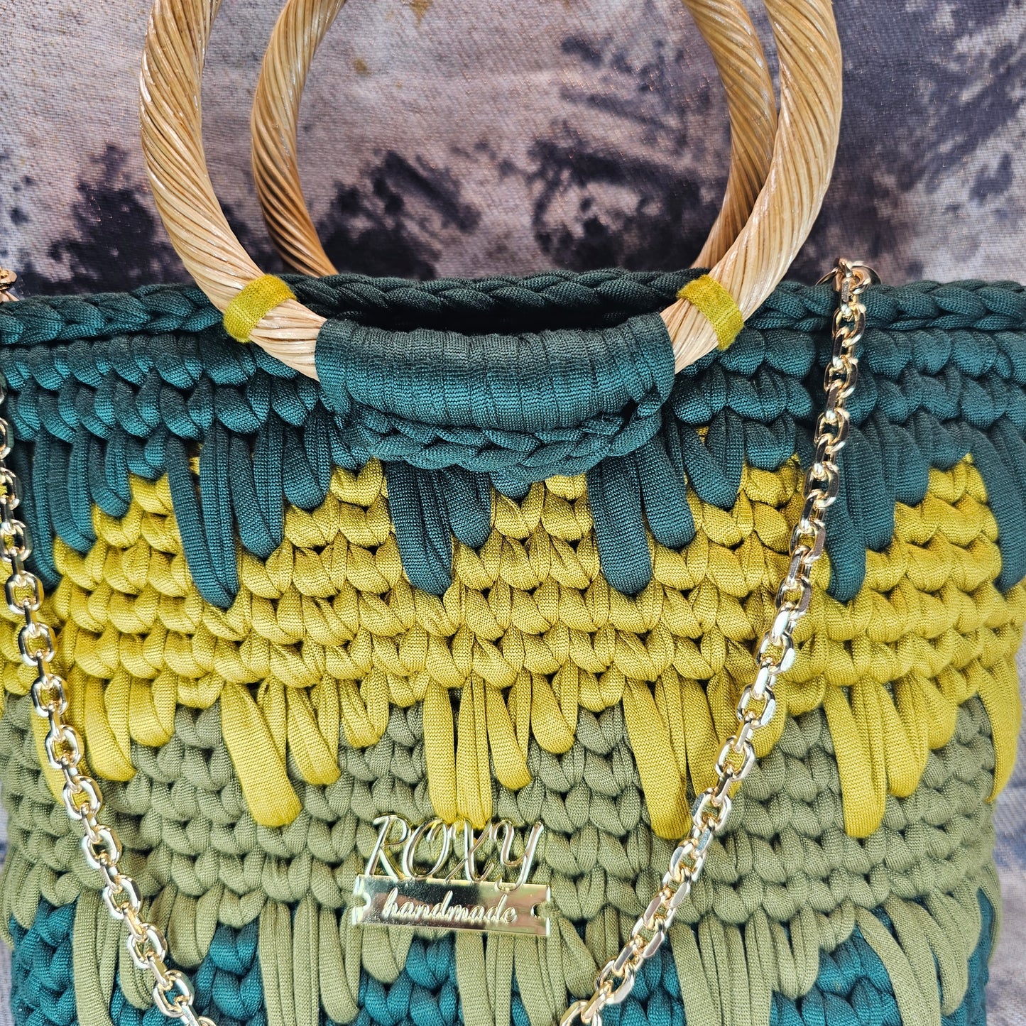 GREENWOOD handmade crochet bag