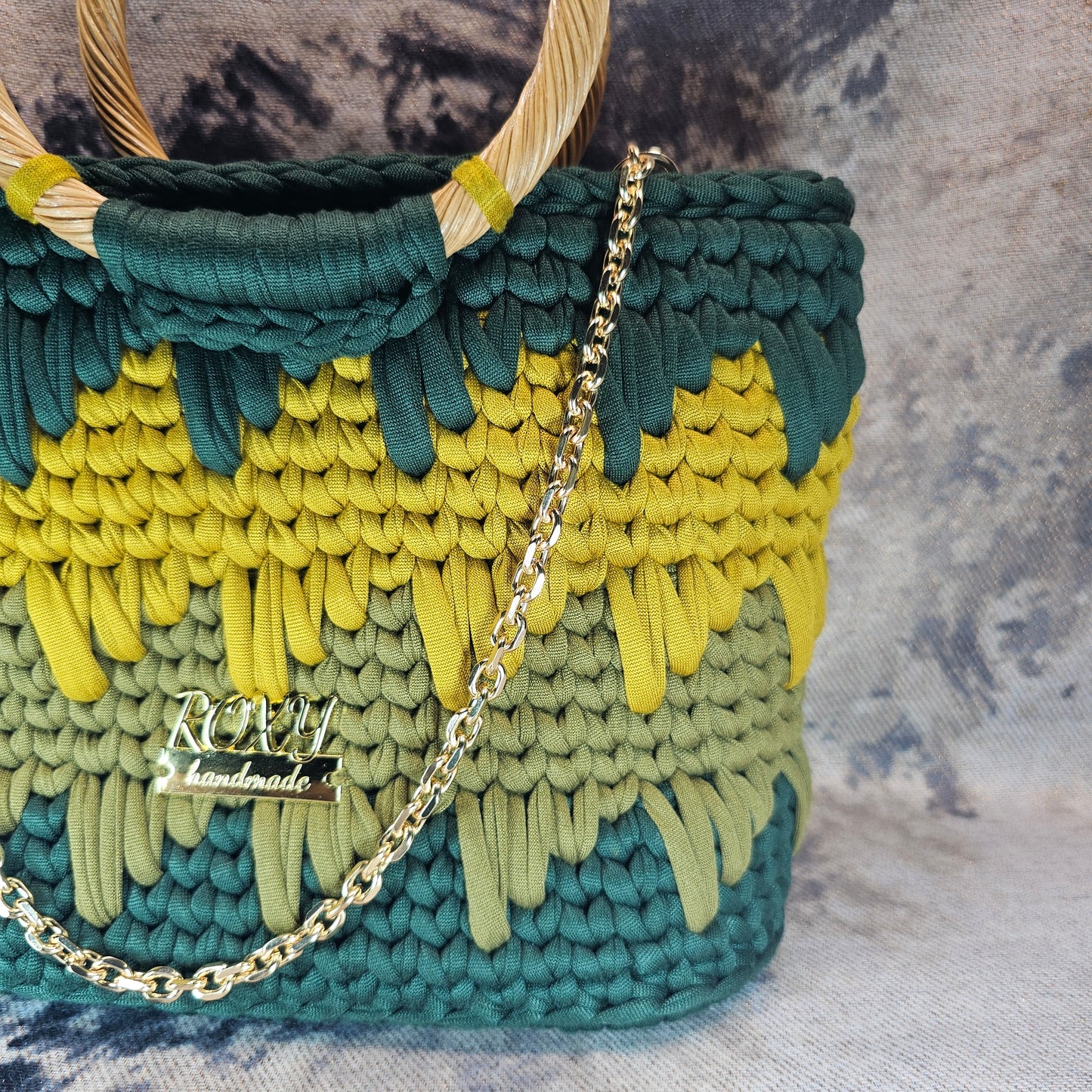 GREENWOOD handmade crochet bag