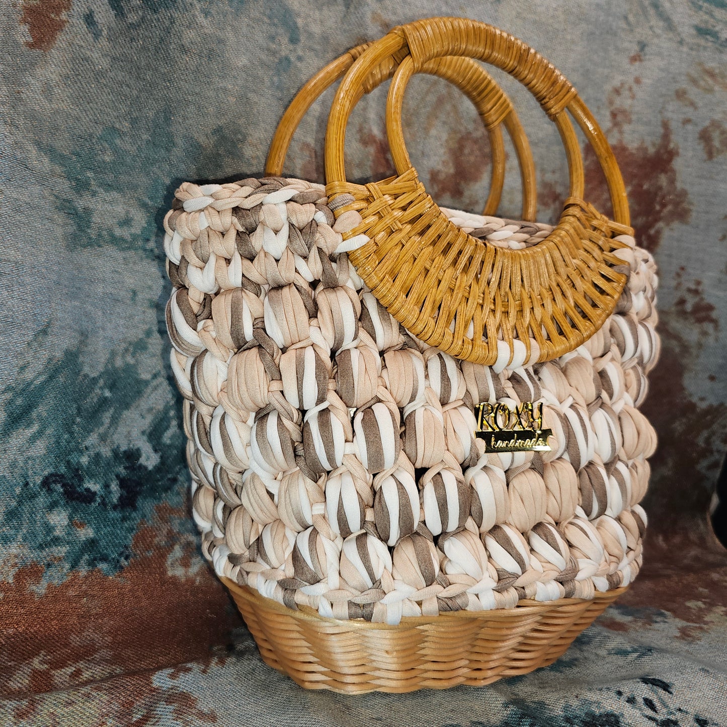 BASKETTE handmade crochet bag