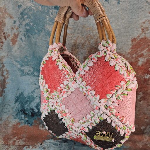 FLEUR handmade crochet bag
