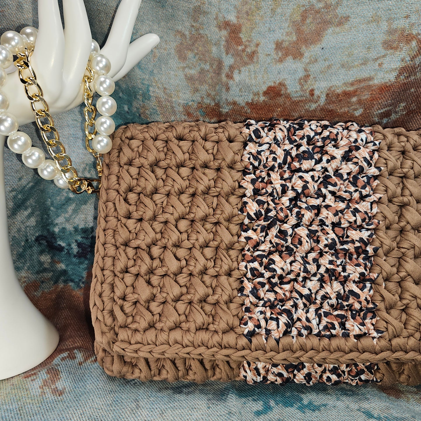 SAVANNAH handmade crochet bag