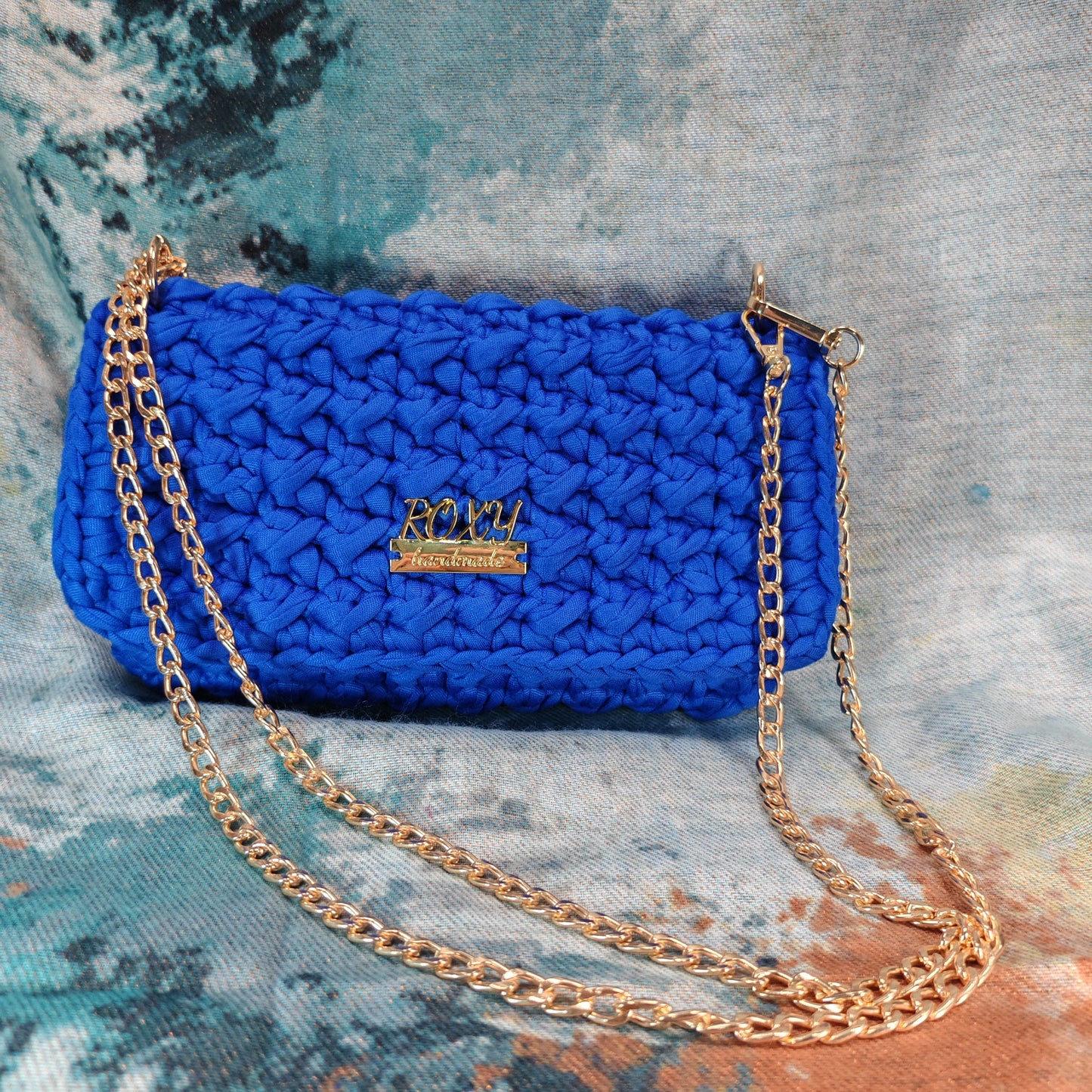 CAPRI handmade crochet clutch bag