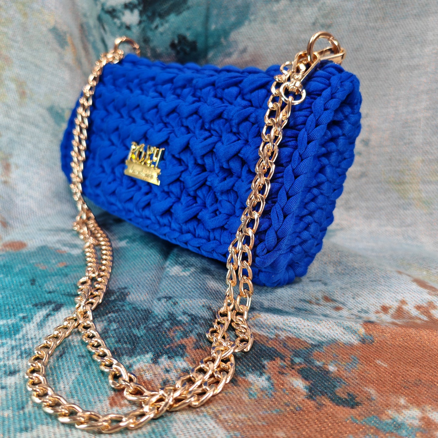 CAPRI handmade crochet clutch bag