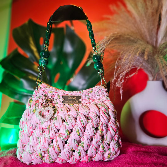 ROSE handmade crochet bag