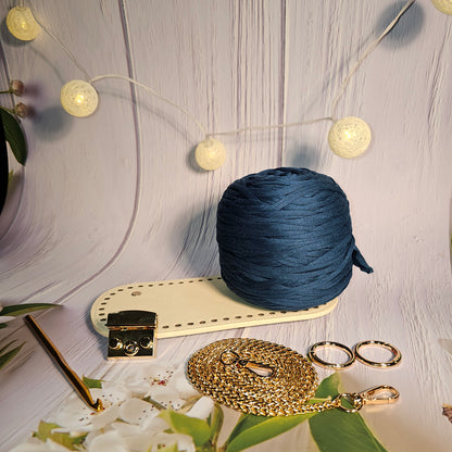 SAPPHIRE handmade crochet bag