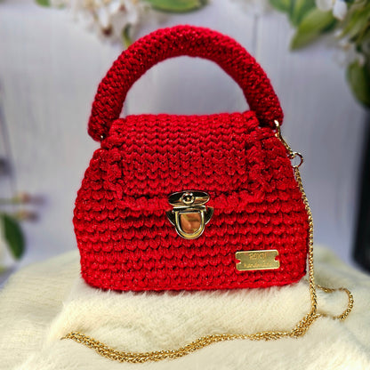 POPPY handmade crochet bag