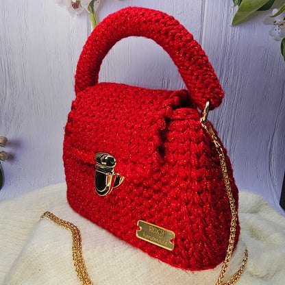 POPPY handmade crochet bag
