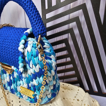 AURORA handmade crochet bag