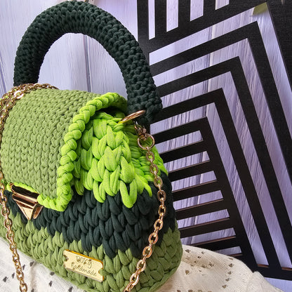 ESMERALDA handmade crochet bag