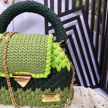 ESMERALDA handmade crochet bag