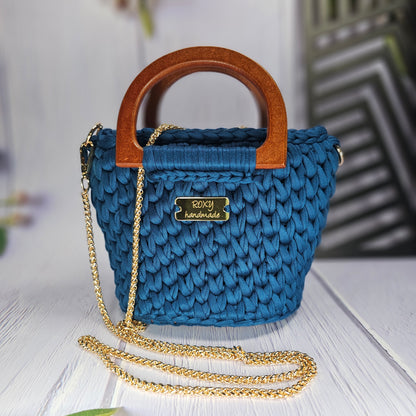 BLUEBELL handmade crochet bag