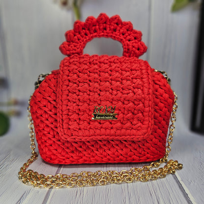 BERRY handmade crochet bag
