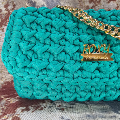 MAYA  handmade crochet clutch bag
