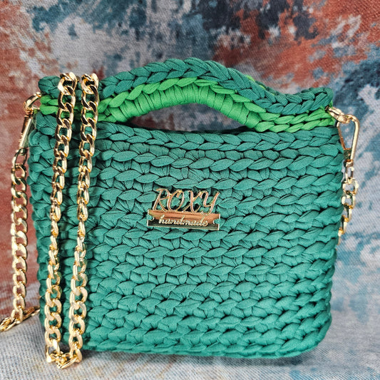 DIANA  handmade crochet clutch bag