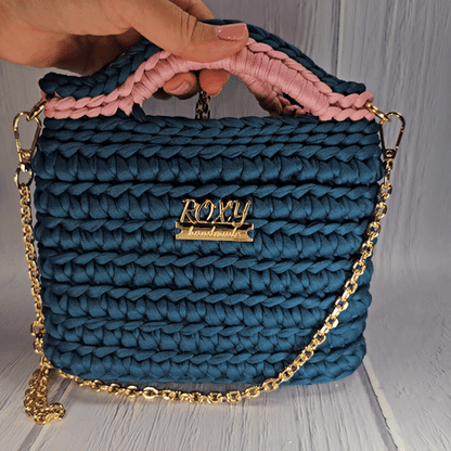 ASTRA handmade crochet clutch bag