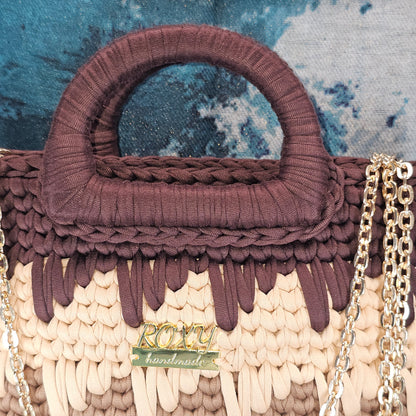 MOCHA handmade crochet bag
