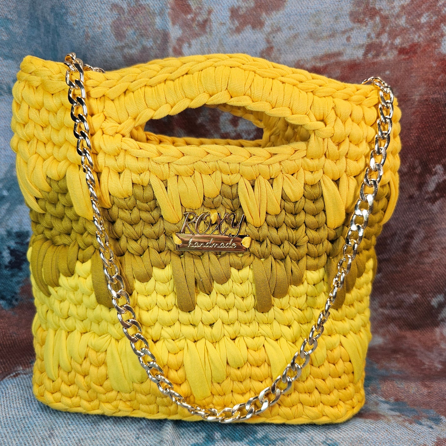 SOLAR handmade crochet bag
