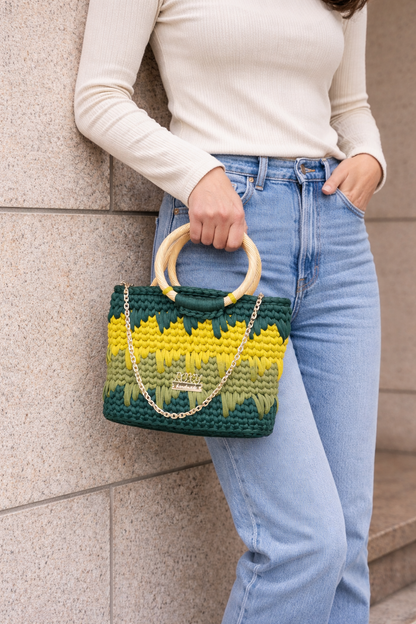GREENWOOD handmade crochet bag